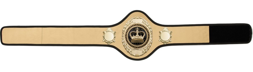 CHAMPIONSHIP BELT PRO286/G/BLKGEM - AVAILABLE IN 10+ COLOURS